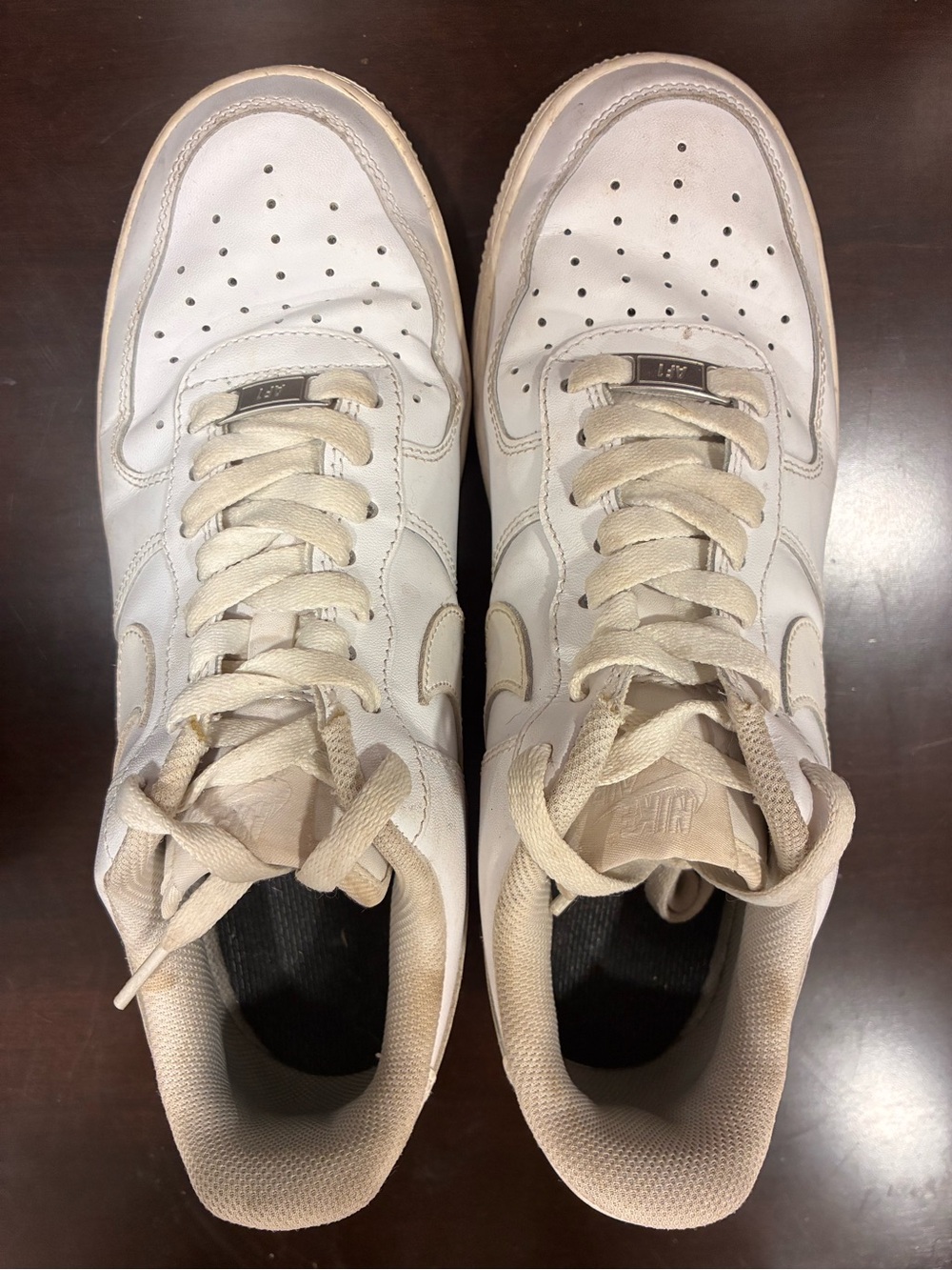 Nike Women's White Cream Low-Top Sneakers